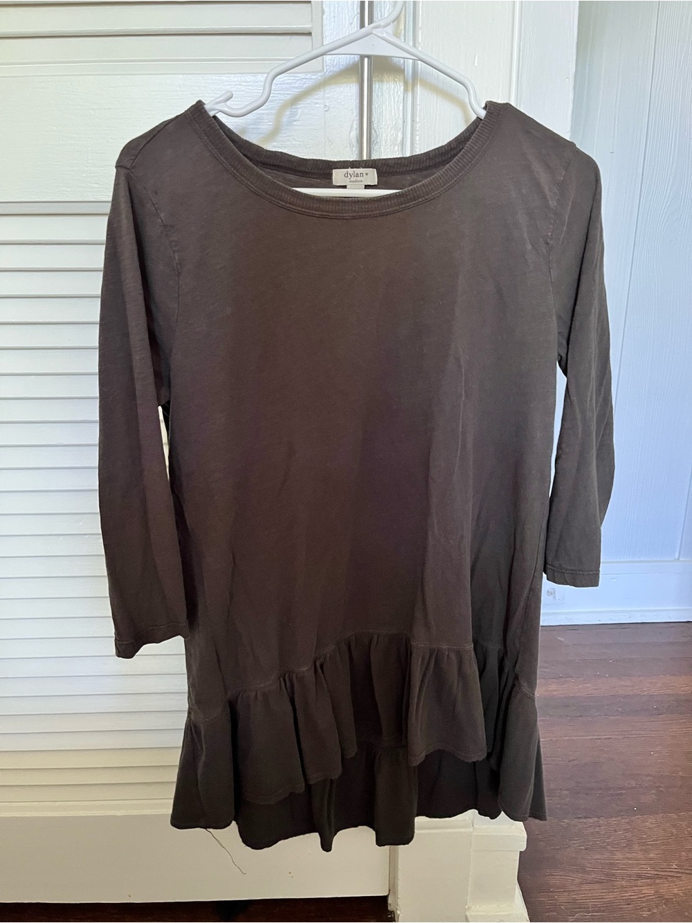 dylan Brown Ruffle Hem Tunic - Picture 1 of 3